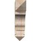 Ekena Millwork Balboa Arts & Crafts Smooth Bracket, Douglas Fir, 5 1/2"W x 22"D x 22"H BKT06X22X22BOA03SDF - alternate 4